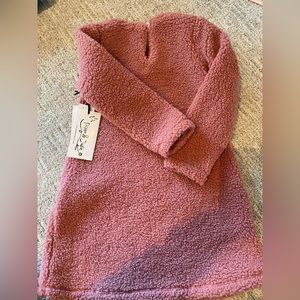 Peppa and Julie dress faux fir 4T